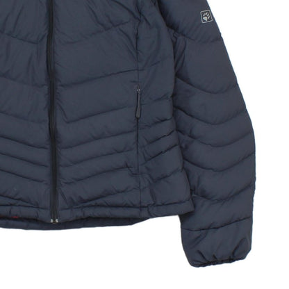 Womens Quilted Jacket Down Hooded Full Zip