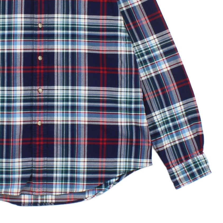 Mens Plaid Shirt Custom Fit