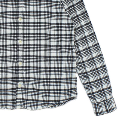 Mens Plaid Shirt Long Sleeve Check