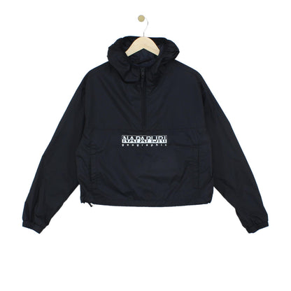 Womens 1/4 Zip Windbreaker Jacket Hooded