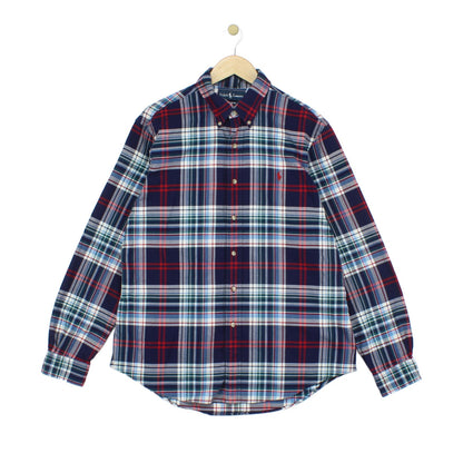 Mens Plaid Shirt Custom Fit