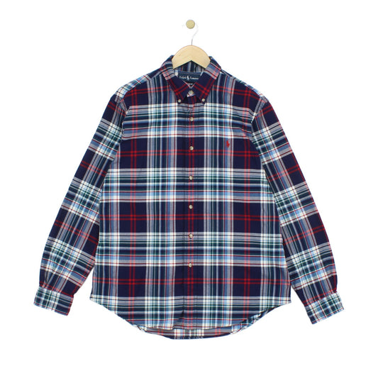 Mens Plaid Shirt Custom Fit