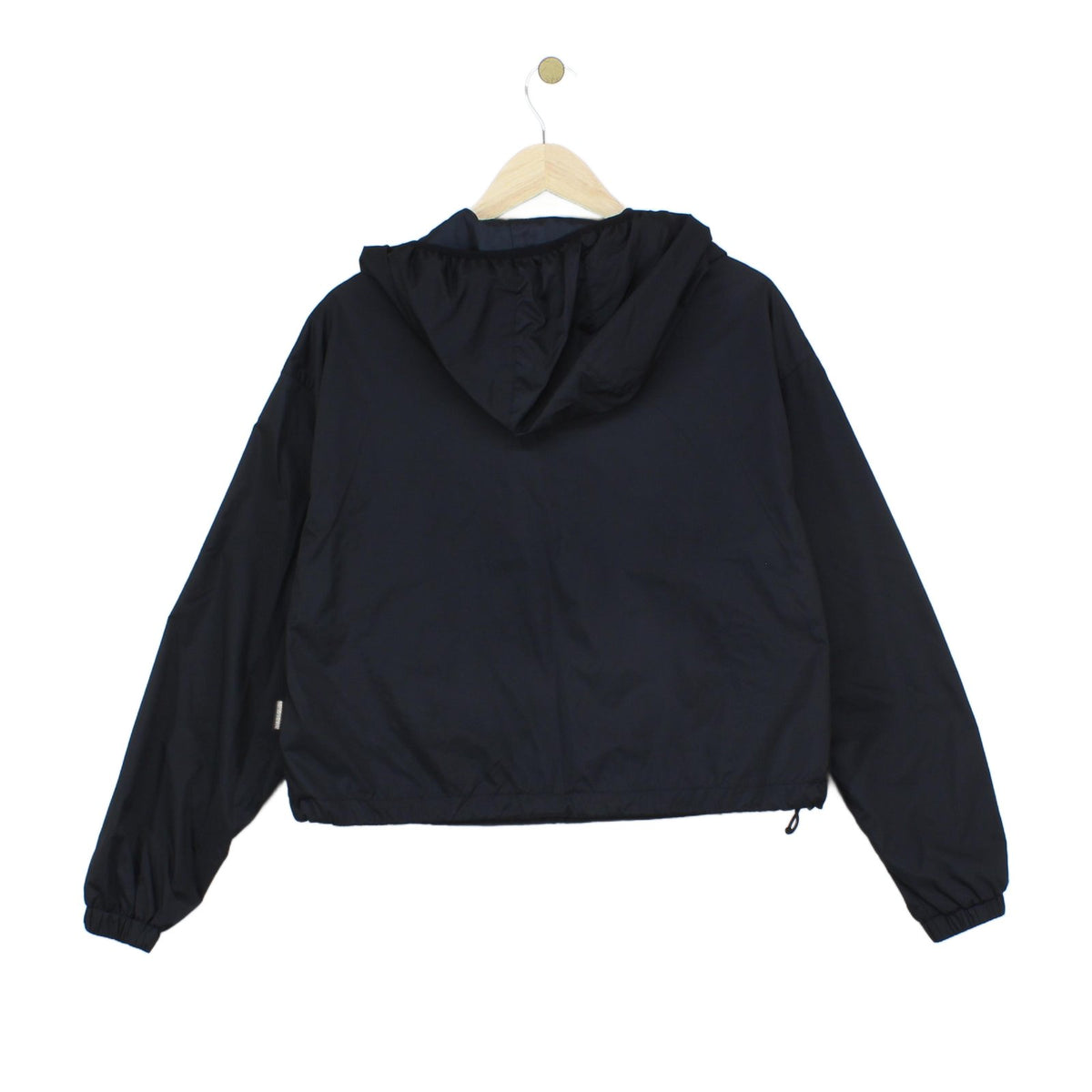 Womens 1/4 Zip Windbreaker Jacket Hooded