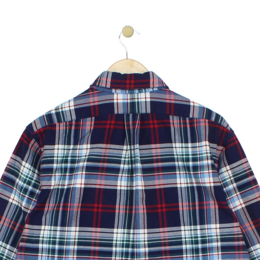 Mens Plaid Shirt Custom Fit