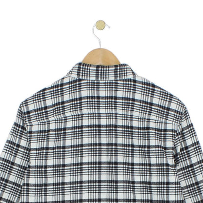 Mens Plaid Shirt Long Sleeve Check