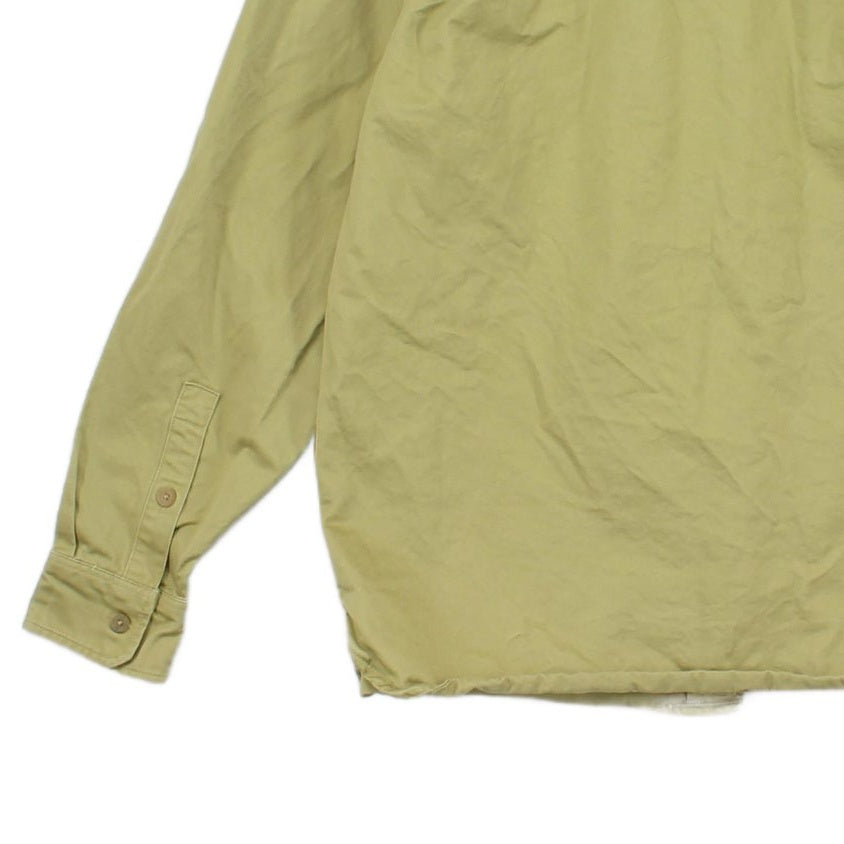 Mens Shirt Long Sleeve Workwear Cotton