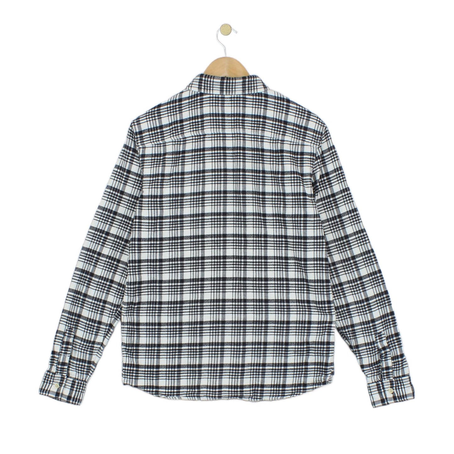 Mens Plaid Shirt Long Sleeve Check