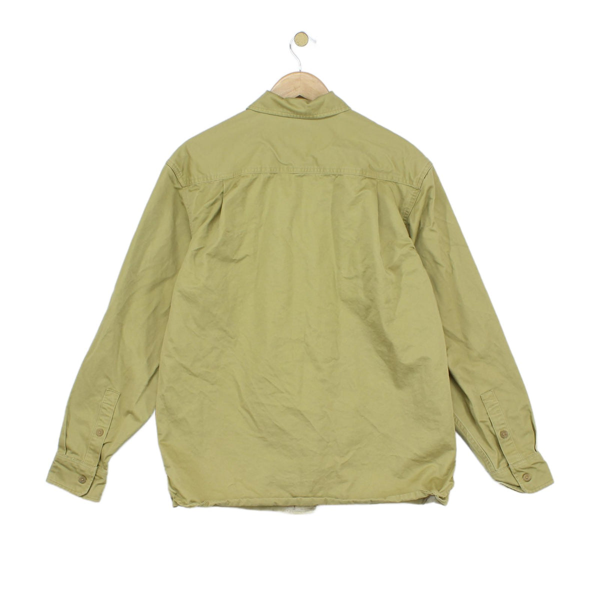 Mens Shirt Long Sleeve Workwear Cotton