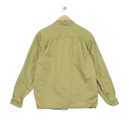Mens Shirt Long Sleeve Workwear Cotton