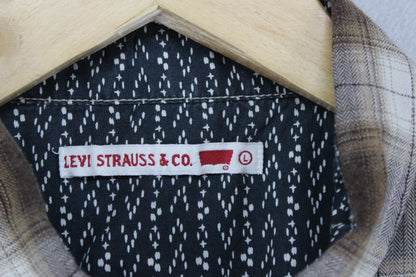 Mens Vintage Levis Plaid Shirt