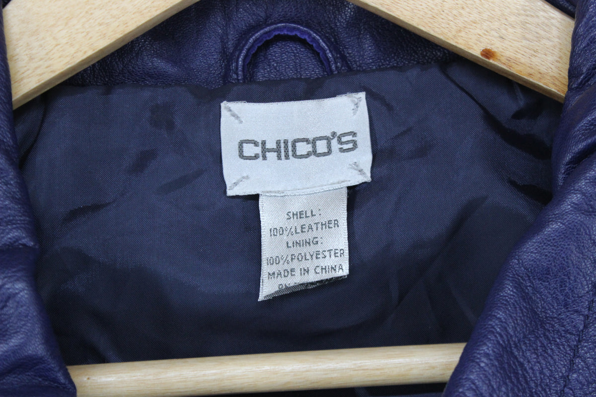 Womens Leather Jacket Moto