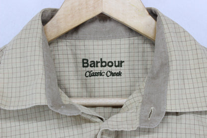 Mens Check Shirt Classic Long Sleeve