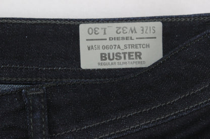 Mens Buster Jeans Regular Slim Tapered