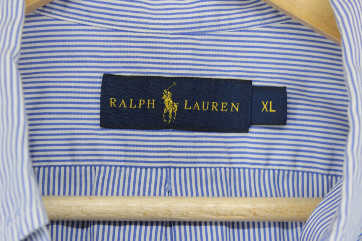 Mens Striped Shirt Regular Fit Cotton