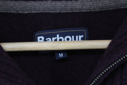 Mens 1/4 Zip Jumper Full Zip High Neck Wool