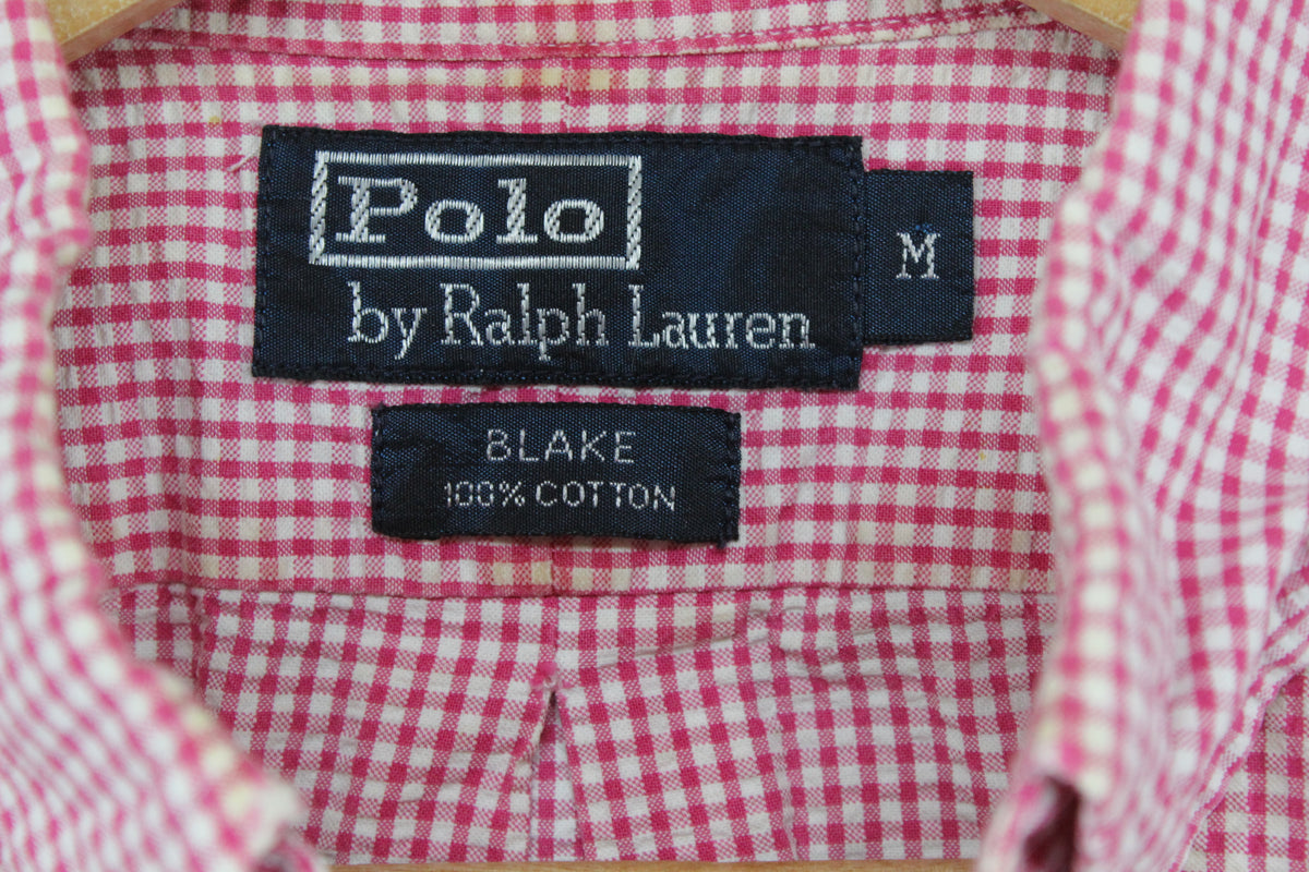 Mens Shirt  Casual Short Sleeve Check