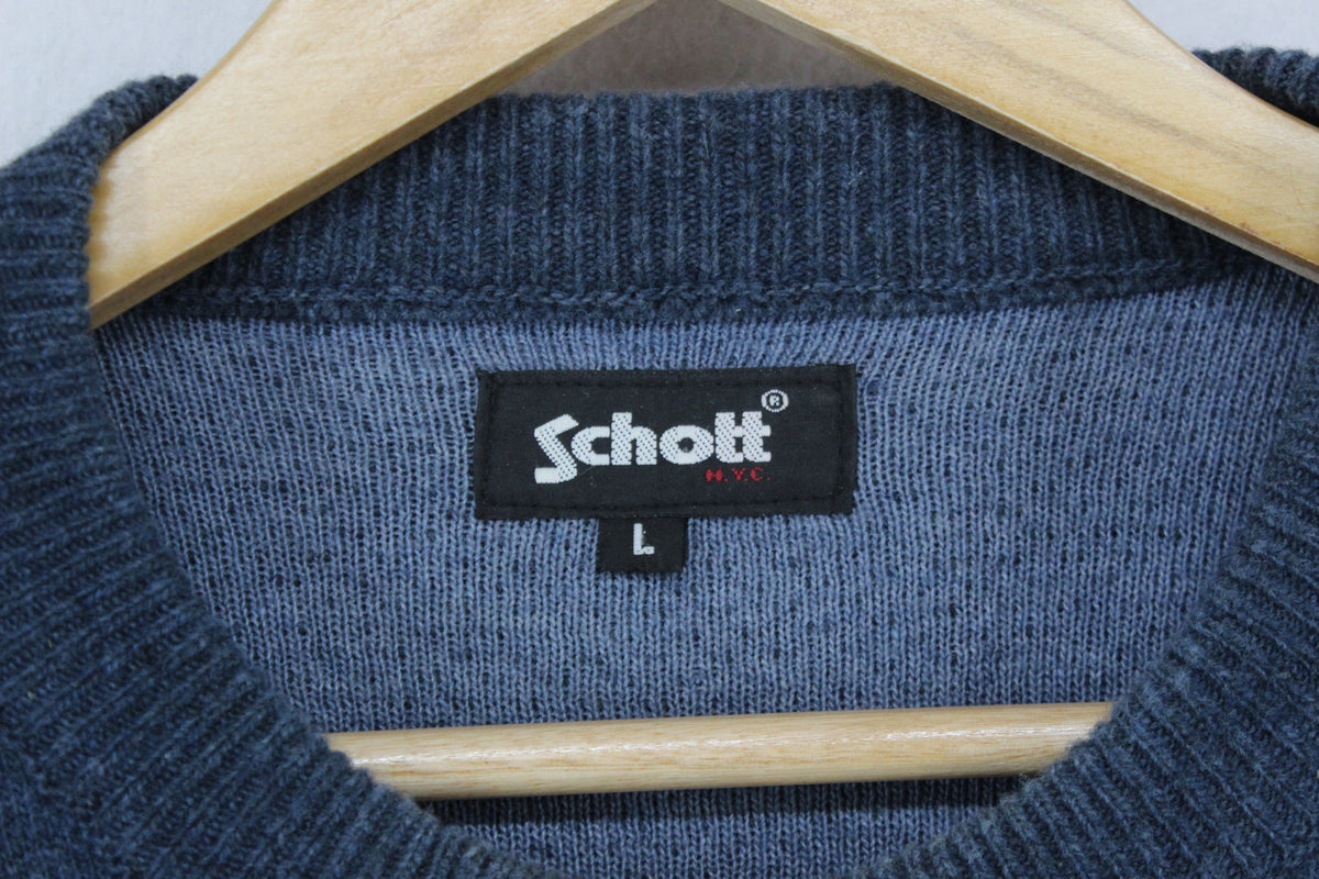 Mens Jumper Crew Neck Long Sleeve