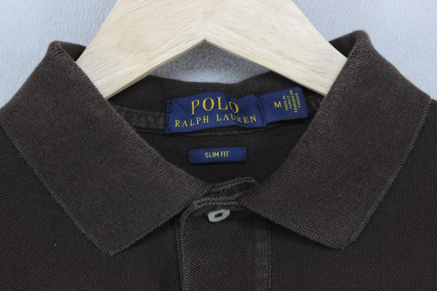 Mens Polo Shirt Slim Fit Classic