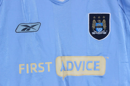 Mens Manchester City 2003-04 Football Shirt Home Jersey