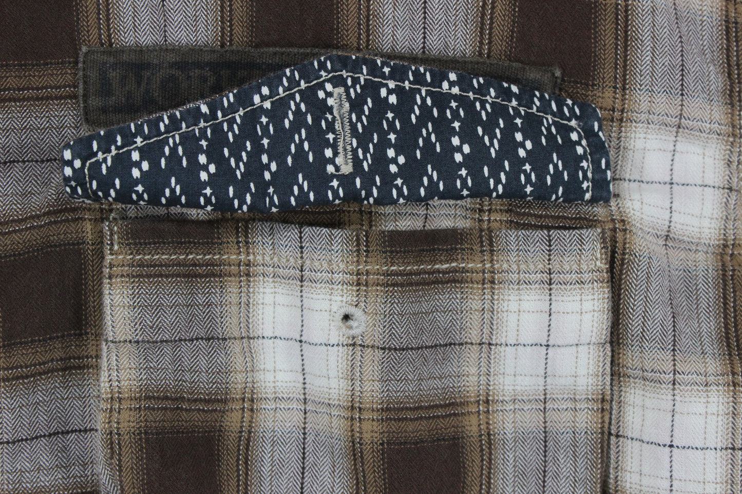 Mens Vintage Levis Plaid Shirt