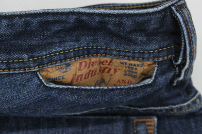 Mens Safado Jeans Slim Straight Denim