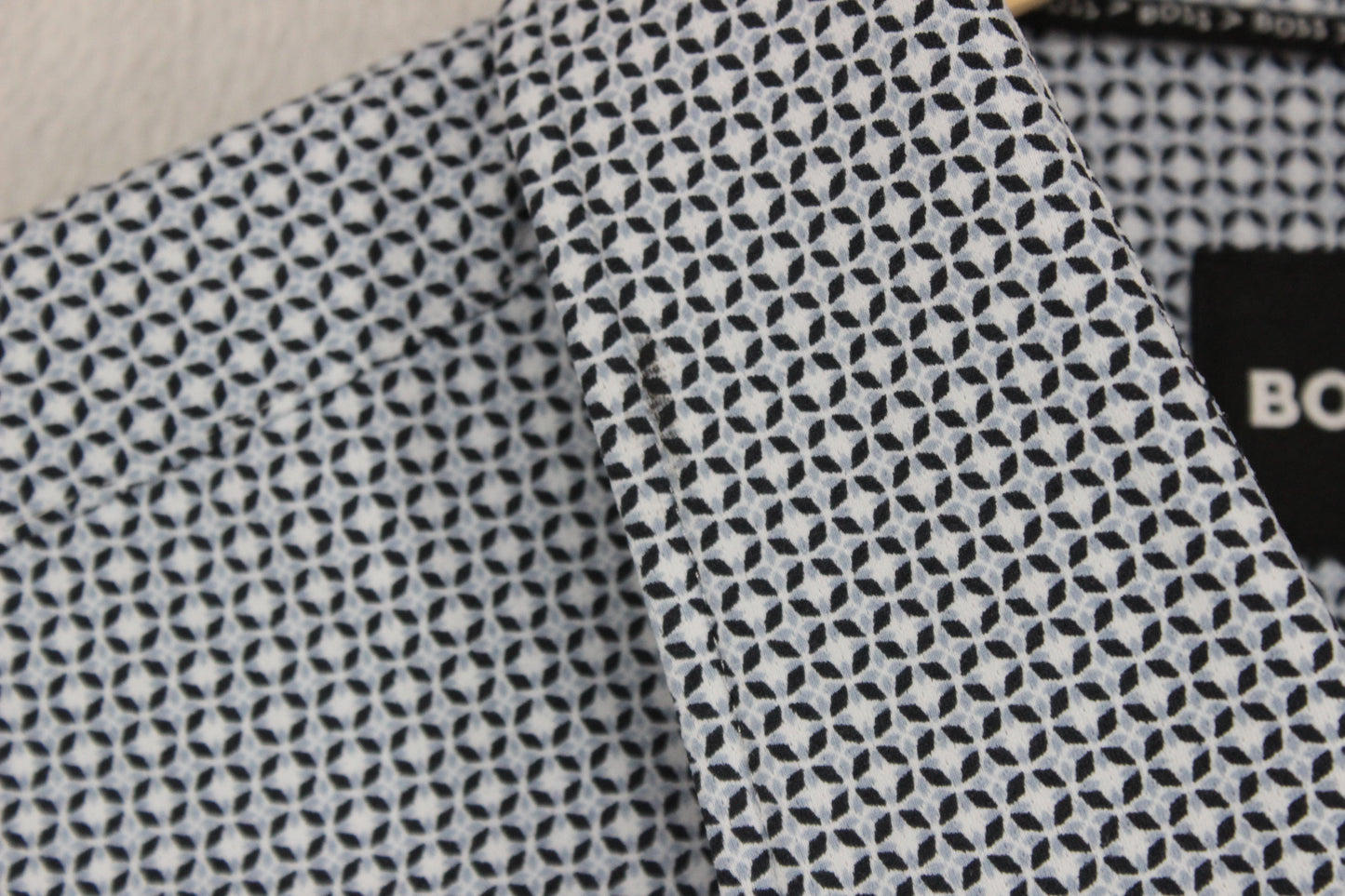 Mens Shirt Slim Fit Long Sleeve Stretch