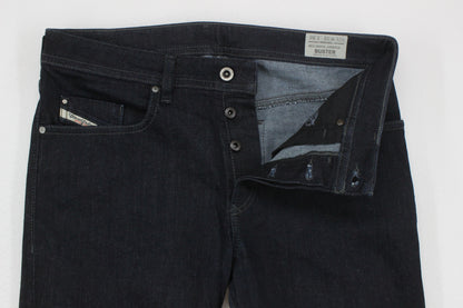 Mens Buster Jeans Regular Slim Tapered