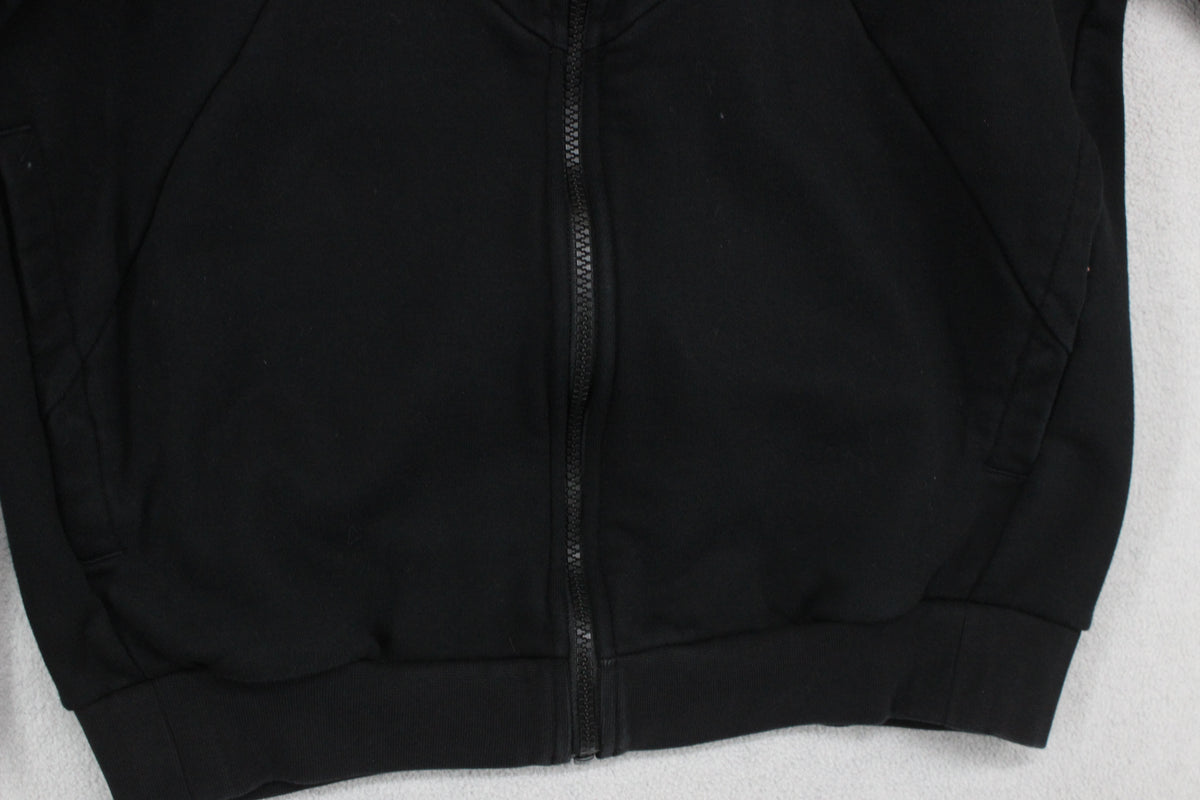 Mens Hoodie Full Zip Athletic Logo