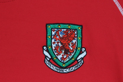 Mens Wales 2002-04 Football Shirt Home Jersey Stretch