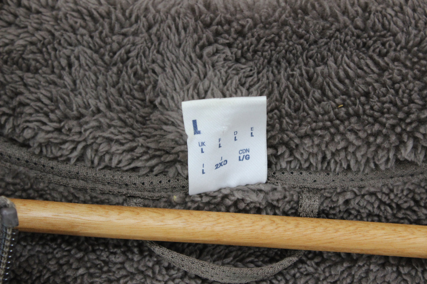 Mens Teddy Fleece Jacket Relaxed