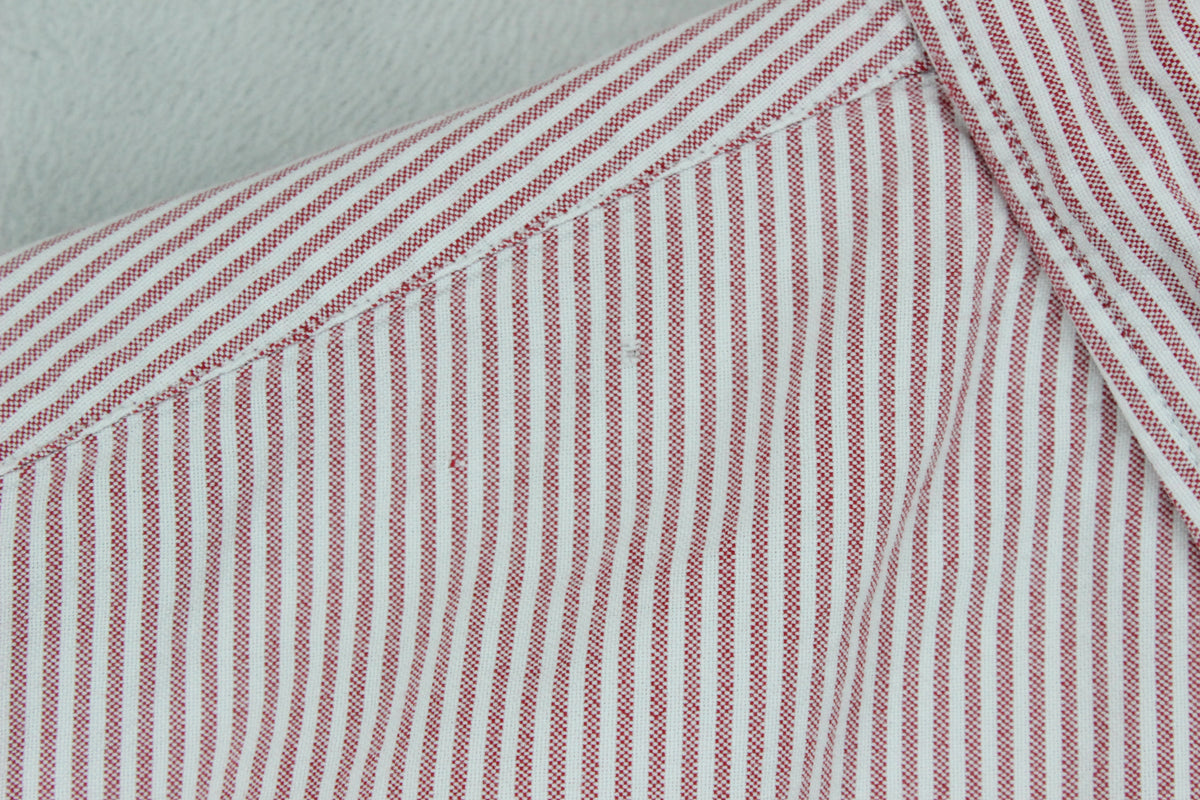 Mens Striped Shirt Button Up Long Sleeve
