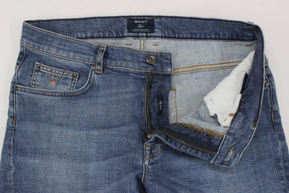 Mens Tyler Jeans Straight Leg Regular Fit Low Rise