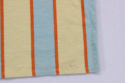 Mens Striped T-Shirt Retro Summer