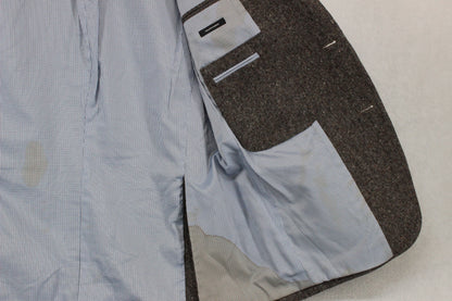 Mens Blazer Elbow Patches Wool Blend