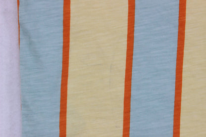 Mens Striped T-Shirt Retro Summer