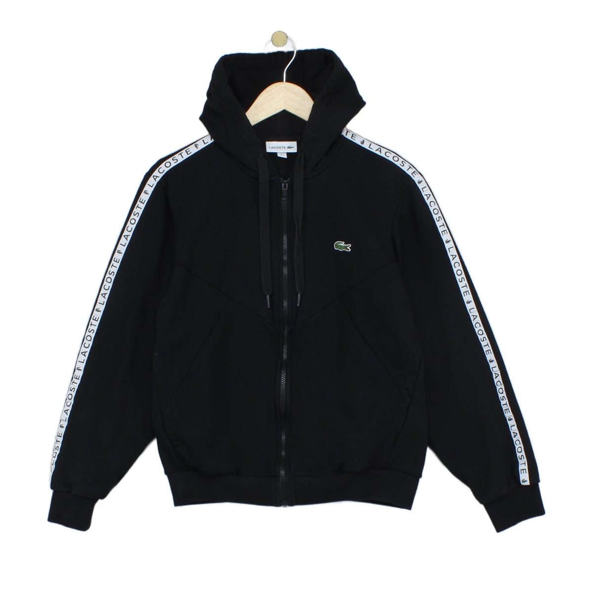 Mens Hoodie Full Zip Athletic Logo