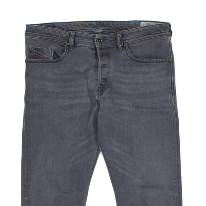 Mens Buster Jeans Regular Slim Tapered Denim