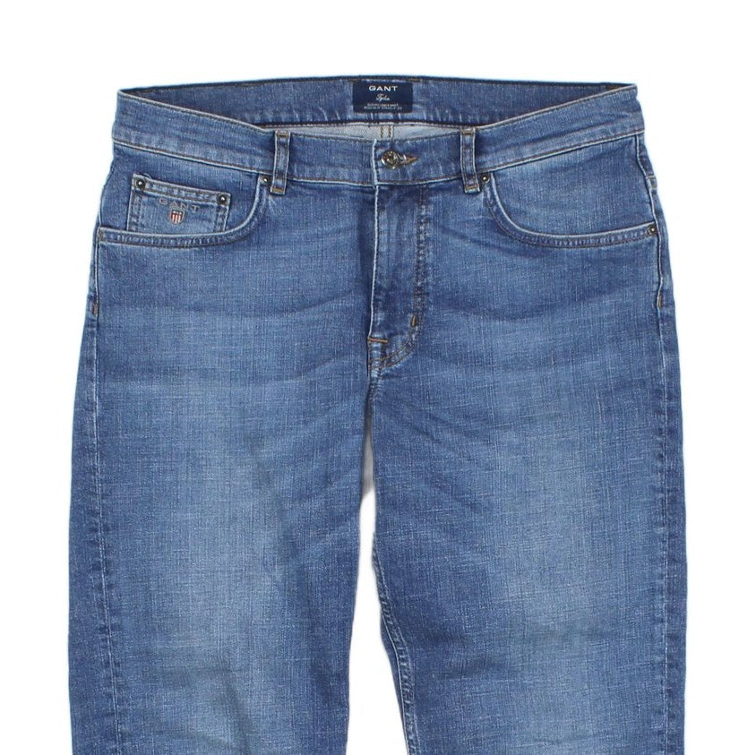 Mens Tyler Jeans Straight Leg Regular Fit Low Rise