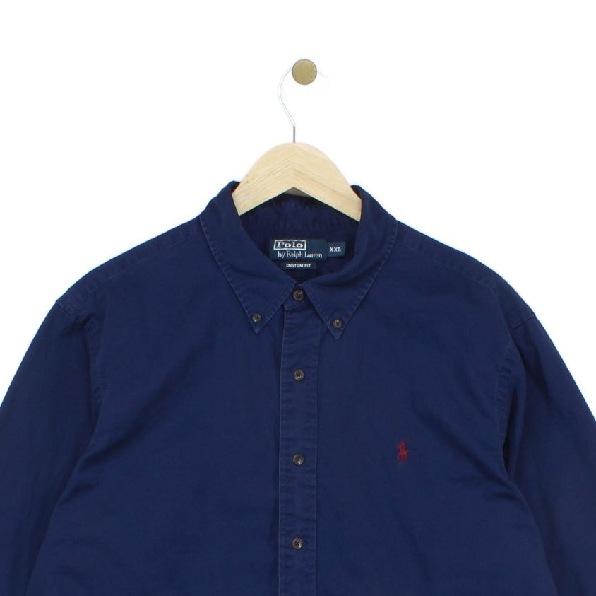 Mens Shirt Custom Fit Button Up