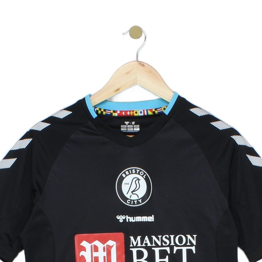 Mens Bristol City 2021-22 Football Shirt Away Jersey