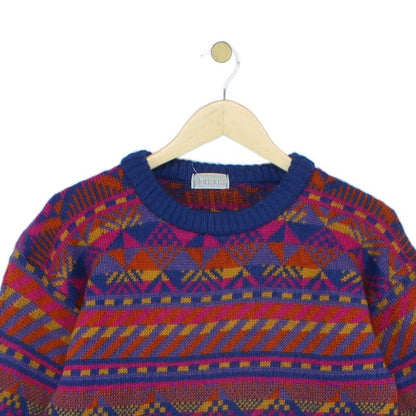 Womens Jumper Uk Made Pattern Wool