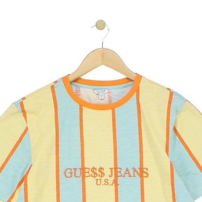 Mens Striped T-Shirt Retro Summer