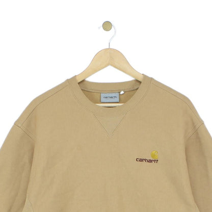 Mens Sweatshirt Embroidered Crew Neck Streetwear