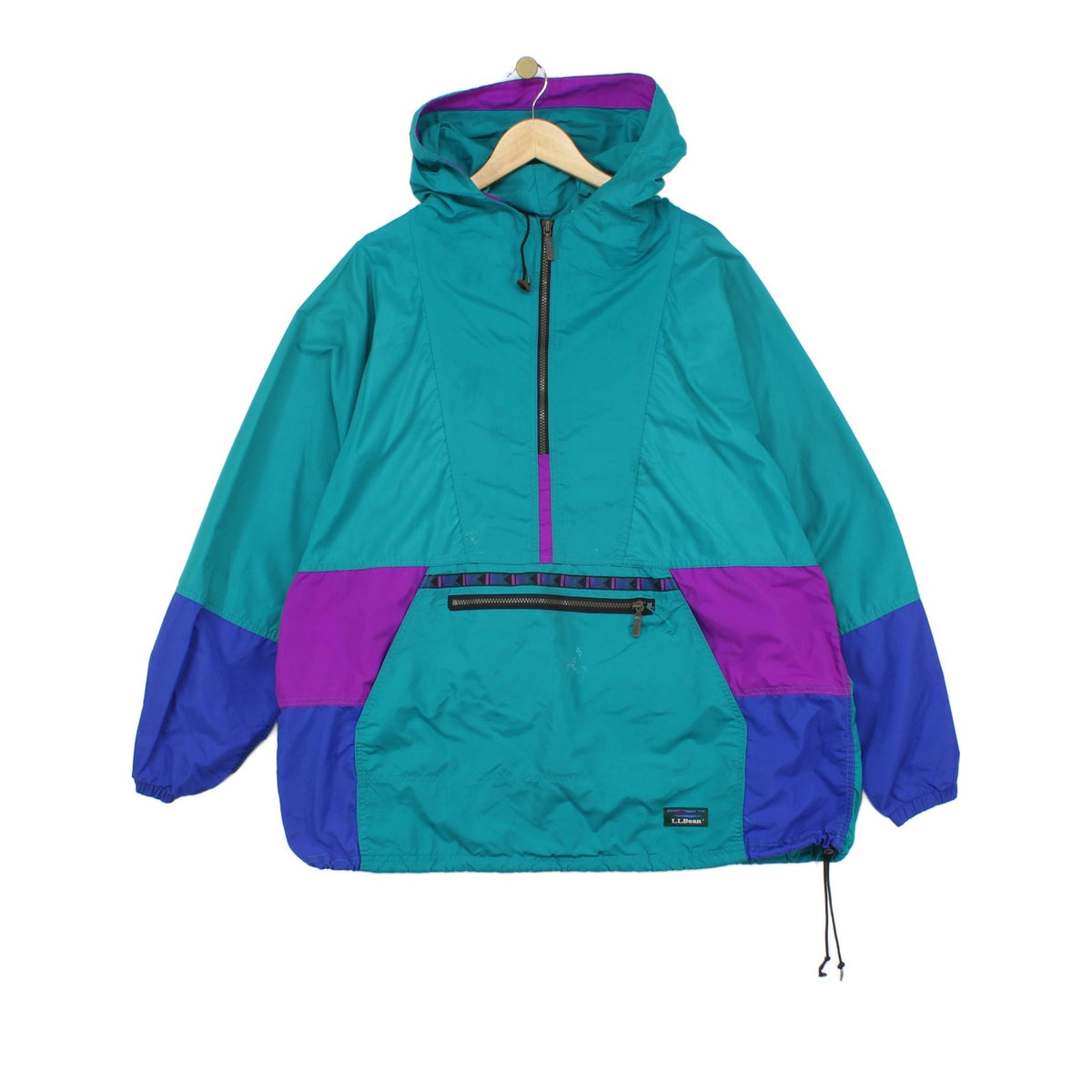 Mens Windbreaker Jacket 1/4 Zip