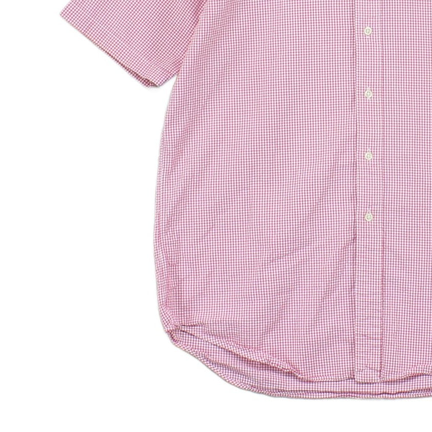 Mens Shirt  Casual Short Sleeve Check