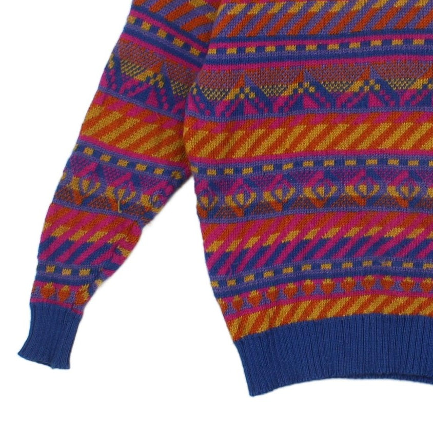 Womens Jumper Uk Made Pattern Wool