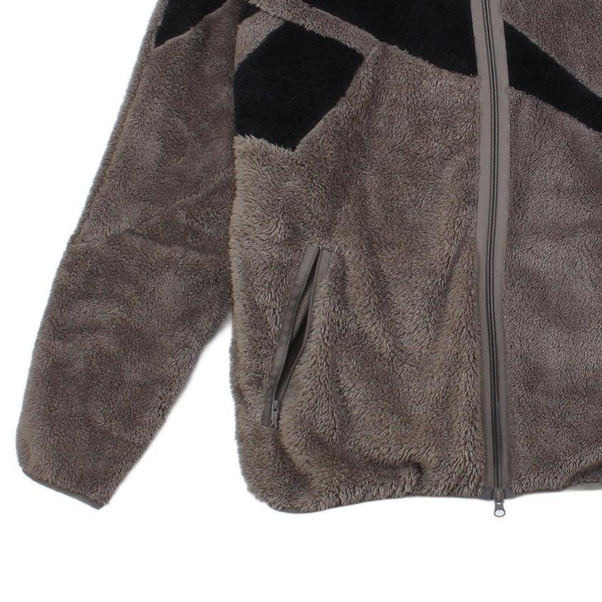 Mens Teddy Fleece Jacket Relaxed
