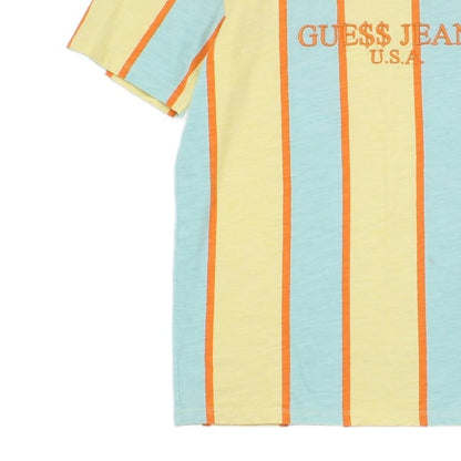 Mens Striped T-Shirt Retro Summer