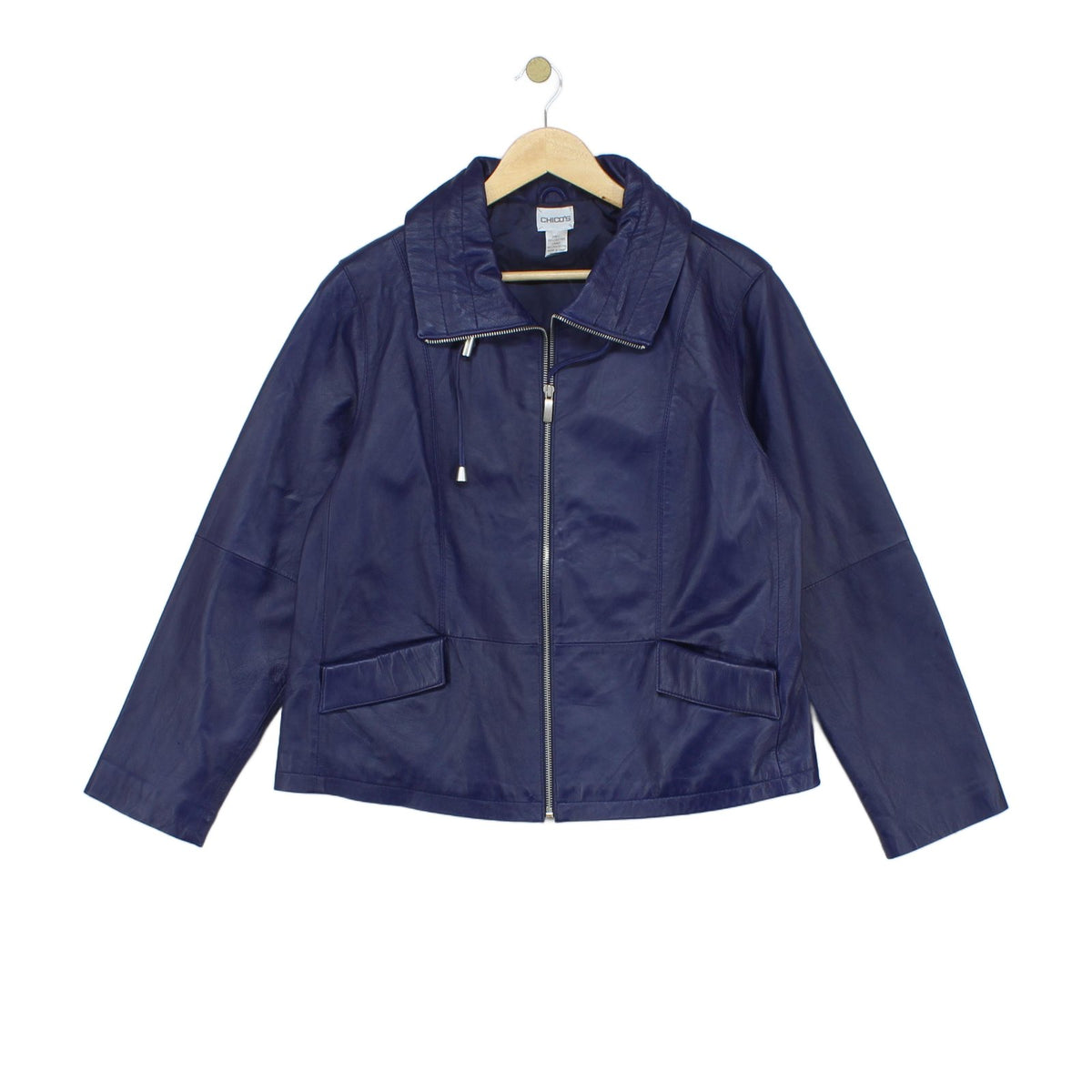 Womens Leather Jacket Moto