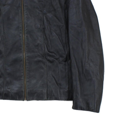 Womens Leather Jacket Full Zip